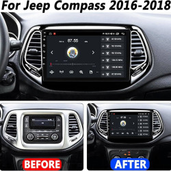 CADENCE JEEP COMPASS 2016-2017 10”MULTİMEDYA
