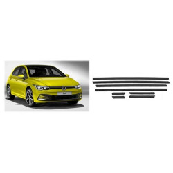 VOLKSWAGEN GOLF-7 PARLAK SİYAH CAM ÇITASI