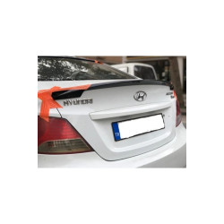 HYUNDAİ ACCENT BLUE BOYALI SPOİLER