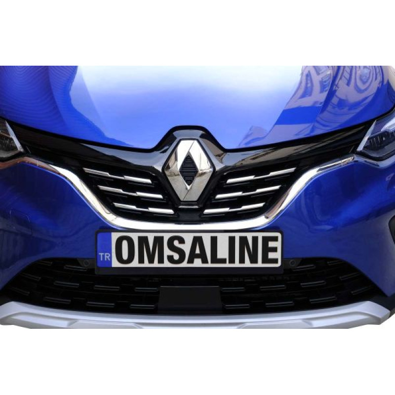 OMSA Renault Captur 2 Krom Ön Panjur Çıtaları 6 Parça 2020 ve Sonrası