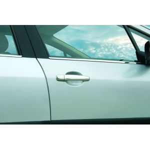 OMSA Renault Clio 3 HB Krom Cam Alt Çıtası 4 Parça 2006-2011 Arası