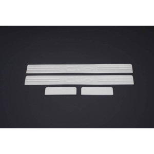 OMSA Renault Clio 3 Krom Kapı Eşiği 4 Parça Taşlı 2005-2012 Arası