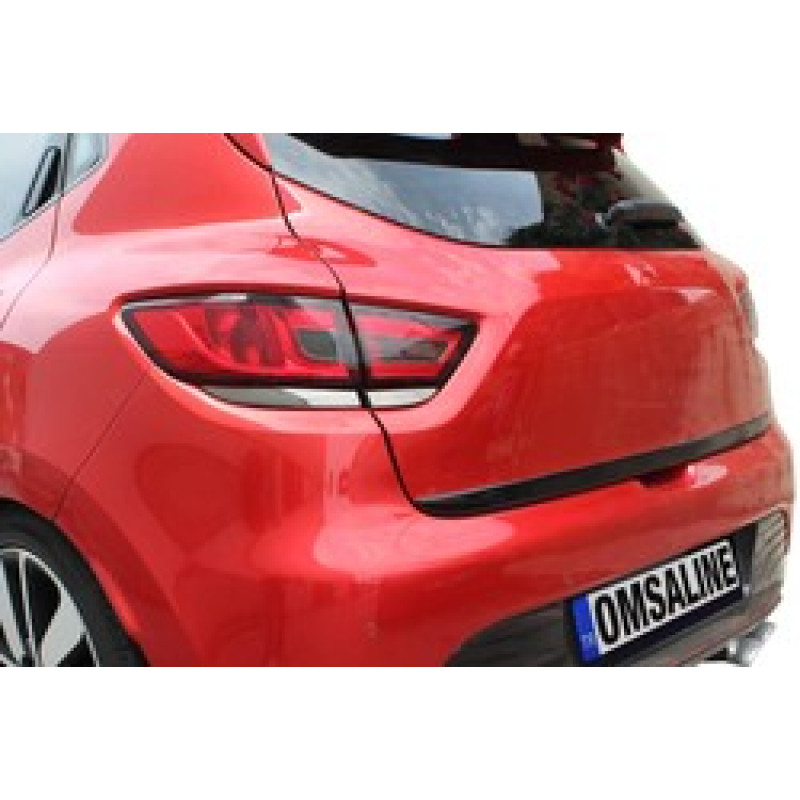 OMSA Renault Clio 4 Siyah Krom Bagaj Alt Çıta 2012-2018 Arası