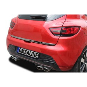 OMSA Renault Clio 4 Siyah Krom Bagaj Alt Çıta 2012-2018 Arası