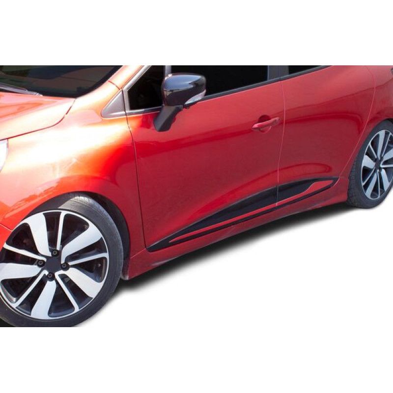 OMSA Renault Clio 4 HB/SW Kırmızı Krom Yan Kapı Çıtası 4 Parça 2012-2018 Arası