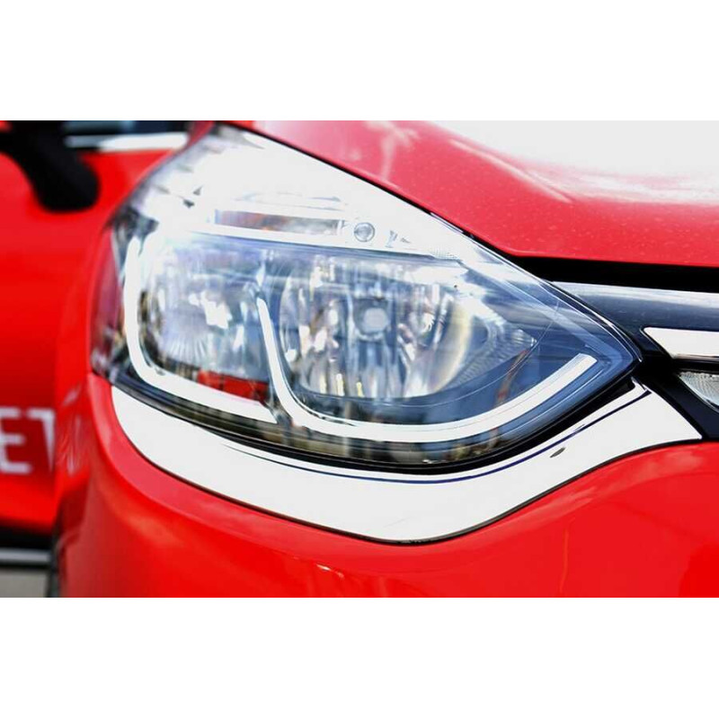 OMSA Renault Clio 4 Krom Far Kaşı 2 Parça 2012-2017 Arası