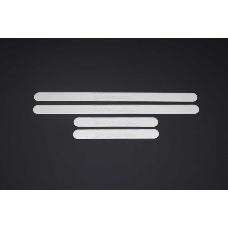 OMSA Renault Clio Symbol 2 Krom Kapı Eşiği 4 Parça 2009-2013 Arası