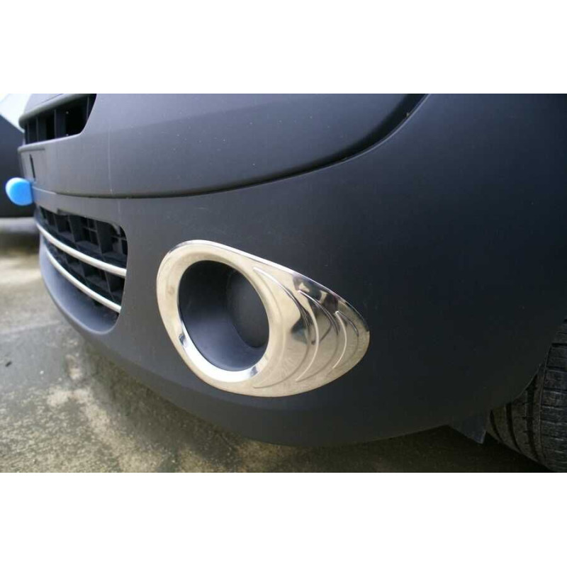 OMSA Renault Kangoo 2 Krom Sis Farı Çerçevesi 2 Parça 2008-2013 Arası