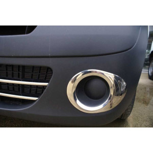 OMSA Renault Kangoo 2 Krom Sis Farı Çerçevesi 2 Parça 2008-2013 Arası
