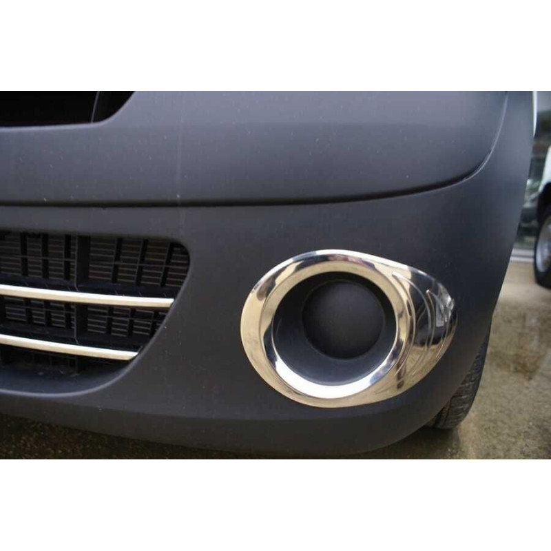 OMSA Renault Kangoo 2 Krom Sis Farı Çerçevesi 2 Parça 2008-2013 Arası