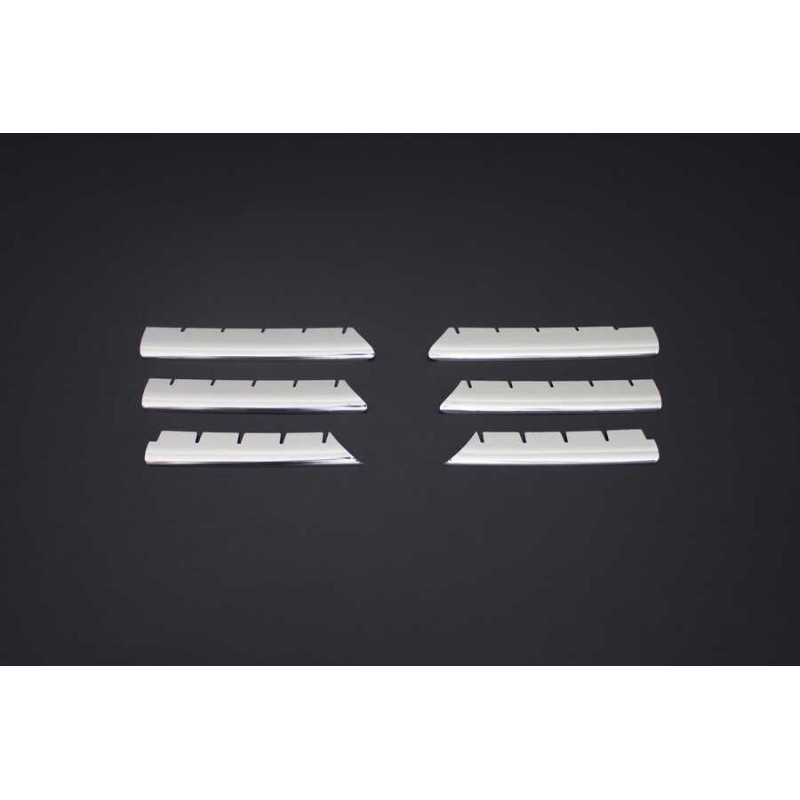 OMSA Renault Megane 2 Krom Ön Panjur 6 Parça 2004-2006 Arası