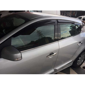 OMSA Renault Megane 3 HB Krom Cam Alt Çıtası 6 Parça 2008-2016 Arası