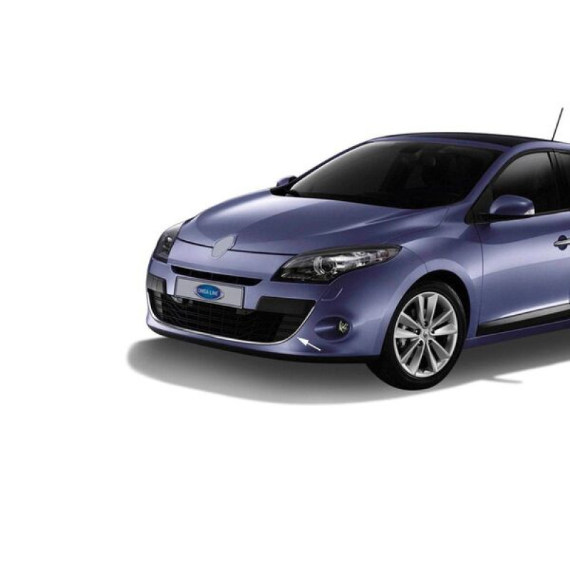 OMSA Renault Megane 3 (Touch&Touch Plus) Krom Ön Panjur U Formlu 2013-2016 Arası