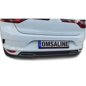 OMSA Renault Megane 4 HB Krom Egzoz Çıkışı 2 Parça 2016-2020 Arası