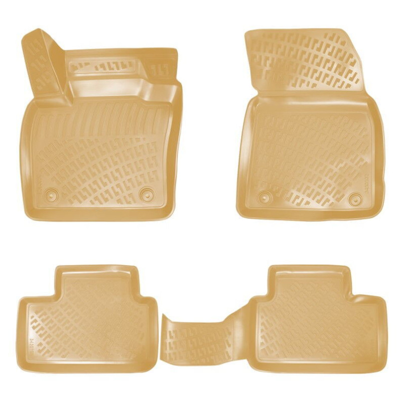 Rizline Volvo XC40 2018 Sonrası Havuzlu Paspas | Bej Benzinli