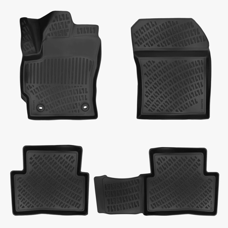 Rizline Toyota Corolla 2018-2025 Havuzlu Paspas | Hatchback - Benzin & Lpg