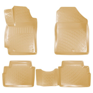 Rizline Hyundai Elantra 2015-2020 Havuzlu Paspas Bej