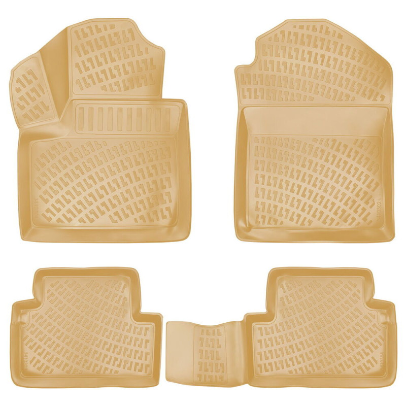 Rizline Ford Connect 2002-2013 Havuzlu Paspas Bej