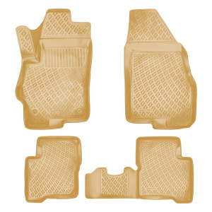 Rizline Fiat Linea 2007 Sonrası Havuzlu Paspas Bej