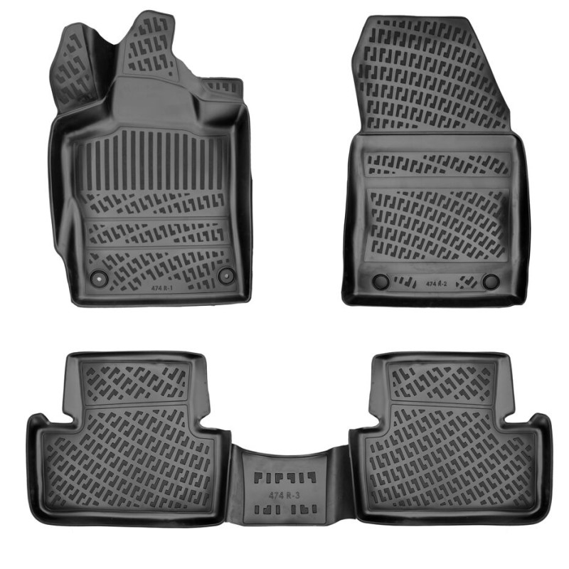 Rizline Ds4 2021 Sonrası Havuzlu Paspas