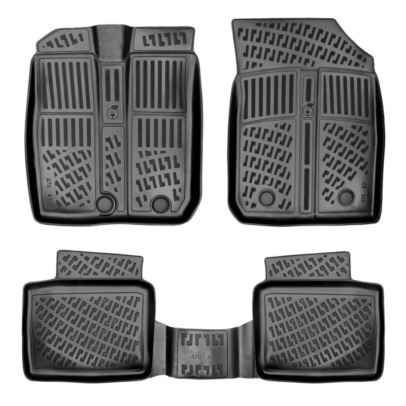 Rizline Dacia Spring Elektrikli 2021 Sonrası Havuzlu Paspas