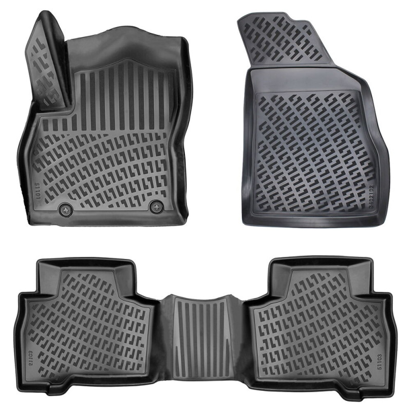 Rizline Citröen Nemo 2007 Sonrası Havuzlu Paspas