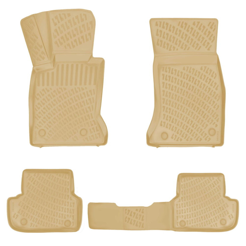 Rizline Bmw 5 Serisi G30 2016-2023 Havuzlu Paspas Bej