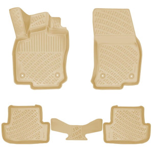 Rizline Audi Q2 2016 Sonrası Havuzlu Paspas Bej