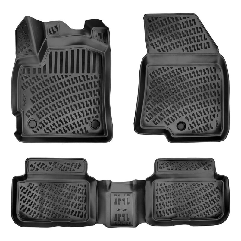 Rizline Dacia Logan 3 Sedan EU 2021 Sonrası Havuzlu Paspas