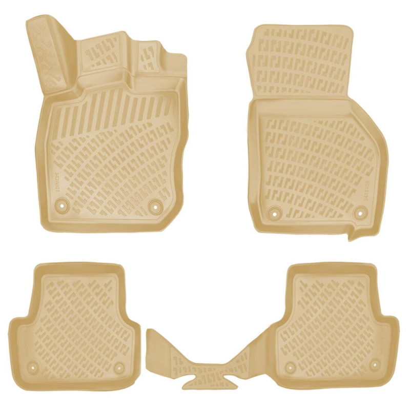 Rizline Audi A3 2020 Sonrası Havuzlu Paspas | Bej