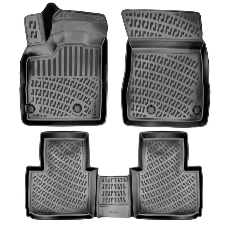 Rizline Mitsubishi Outlander USA 2022 Sonrası Havuzlu Paspas