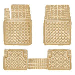 Rizline Üniversal Her Araca Uyumlu Paspas | Havuzlu Bej