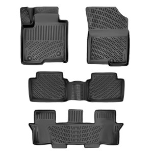 Rizline Kia Sorento 2021 Sonrası Havuzlu Paspas | Hybrid - 7 Koltuklu