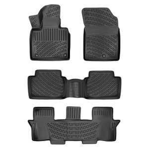 Rizline Kia Sorento 2021 Sonrası Havuzlu Paspas | Benzinli - 7 Koltuklu