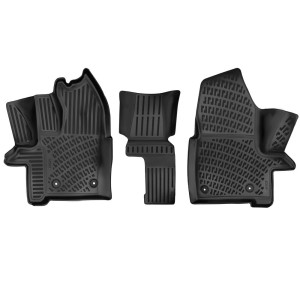 Rizline Ford Tourneo Custom 2012-2023 Havuzlu Paspas | Şoför +1 Yolcu Koltuğu - Otomatik Vites