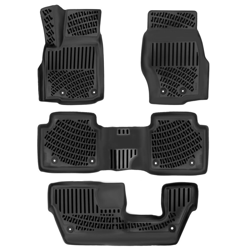 Rizline Jeep Grand Cherokee WL 2021 Sonrası Havuzlu Paspas | L - 7 Koltuklu