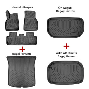 Rizline Tesla Model Y 2019-2024 3D Paspas + Tüm Ürünler Tek Paket