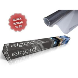 Elgard CCS-20 50cm x 6m Orta Koyu Siyah Çizilmez Cam Filmi