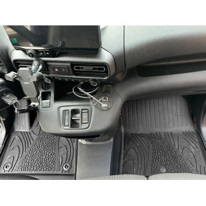 Rizline Premium 9D Peugeot Partner Panelvan 2019 Sonrası Havuzlu Paspas