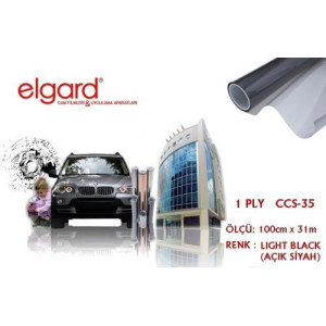 Elgard CCS-35 100cm x 31m Açık Siyah Çizilmez Cam Filmi