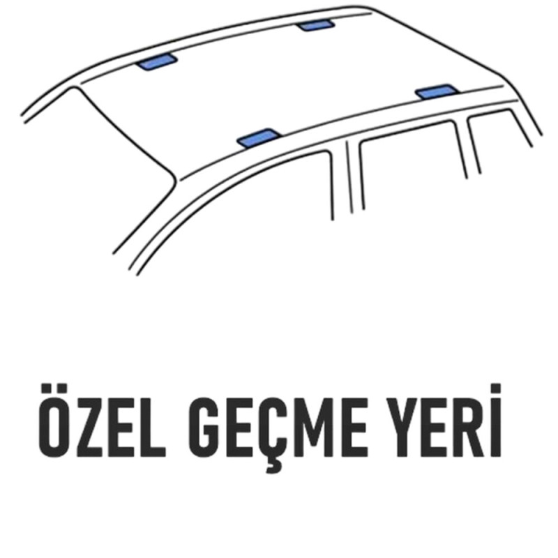 Rizline Araca Özel Ara Atkı | Özel Geçme Yeri
