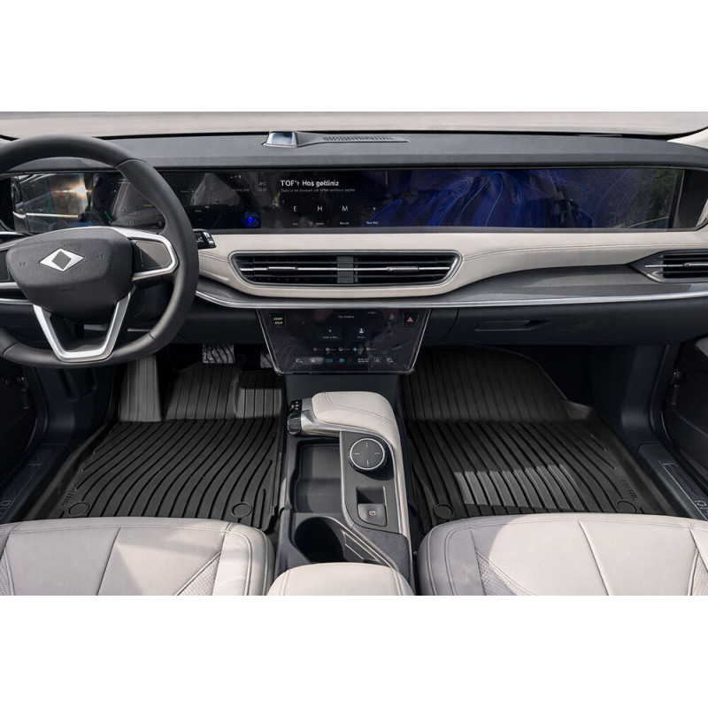 Rizline Premium 9D Togg T10F 2025 Sonrası Havuzlu Paspas