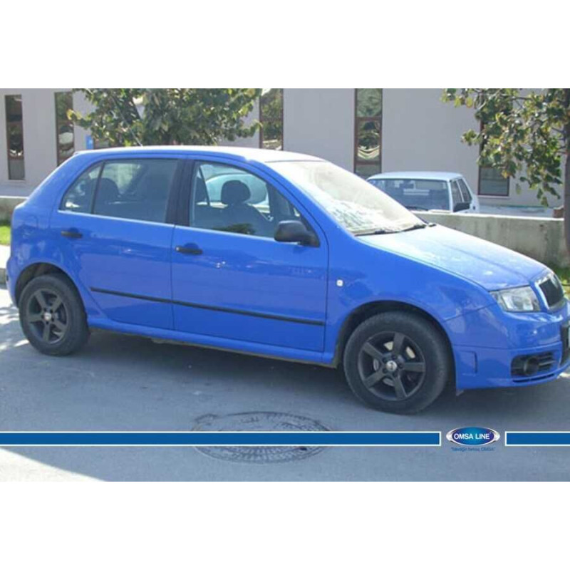 OMSA Skoda Fabia 1 HB Krom Cam Alt Çıtası 2000-2007 Arası