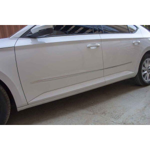 OMSA Skoda Superb 2 SD B6 Krom Yan Kapı Çıtası 4 Parça 2015-2023 Arası