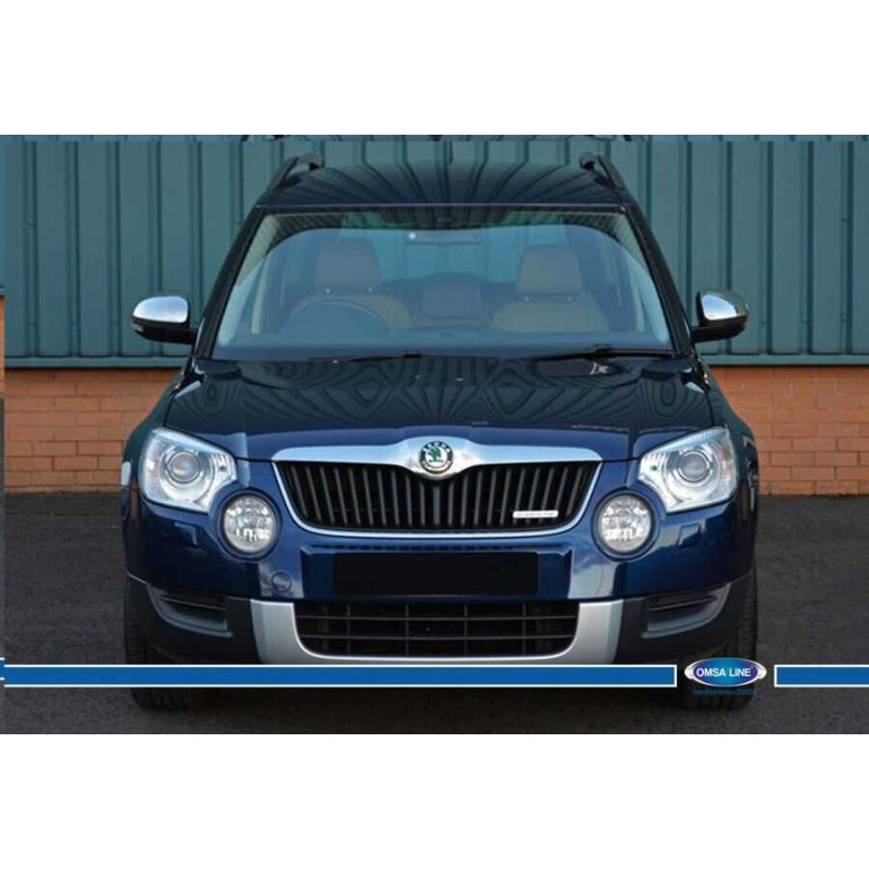 OMSA Skoda Yeti Krom Ayna Kapağı 2 Parça 2009-2017 Arası