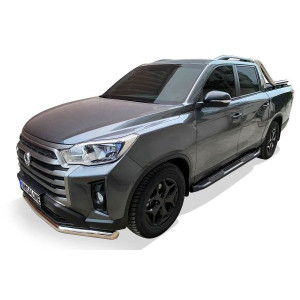 OMSA Ssangyong Musso Amazon Siyah Yan Basamak Çap:76 2018 ve Sonrası