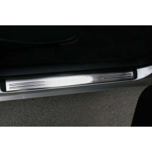 OMSA Toyota Corolla Krom Kapı Eşiği 4 Parça 2002-2007 Arası