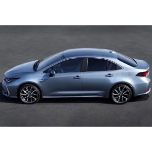 OMSA Toyota Corolla SD Krom Cam Alt Çıtası 8 Parça 2019 ve Sonrası