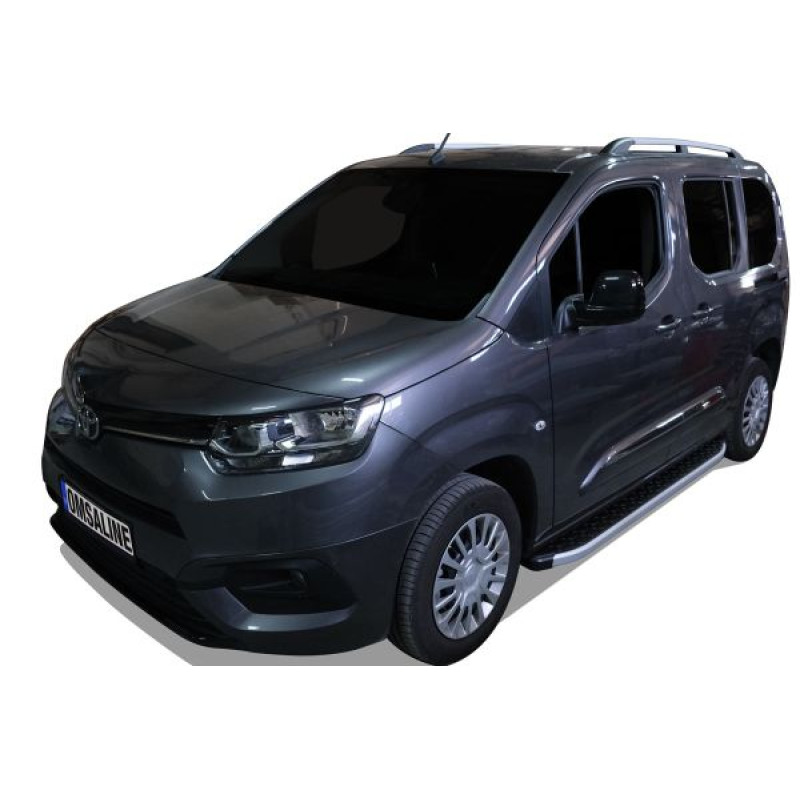 Toyota Proace City Solid Tavan Çıtası Siyah Uzun Şase 2019 ve Sonrası