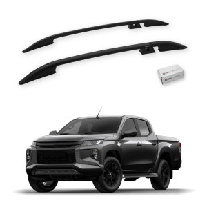 Turtle Mitsubishi Triton (Mk5) 2015-2025 Tavan Çıtası Crown Siyah